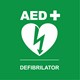 Nalepka AED