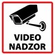 Nalepka Video nadzor