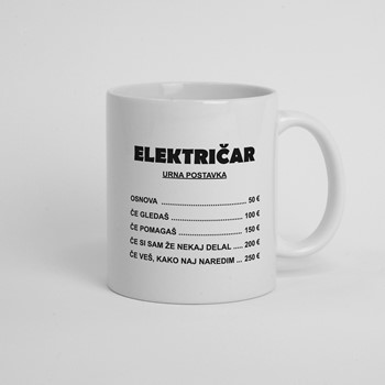 Skodelica Elektricar